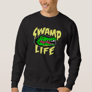 Moletom Swamp Alligator Living Life