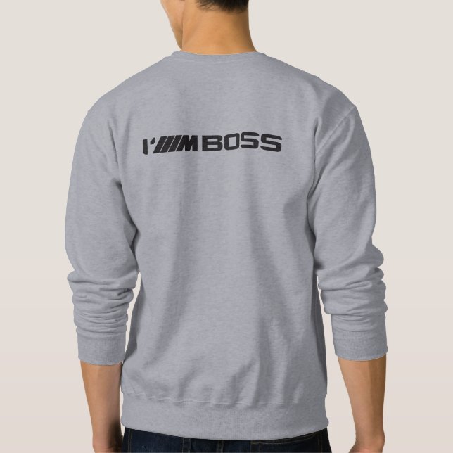 Moletom Sweater “I ///M Boss” BMW (Verso)