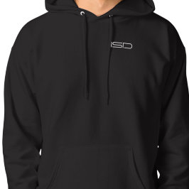Moletom Sweatshirt com capuz ISD masculino para bolso da f