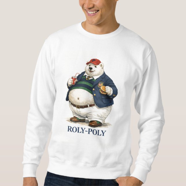 Moletom Sweatshirt Crewneck Roly Poly (Frente)