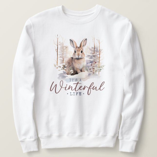 Moletom Sweatshirt Da Cena De Inverno (Frente do Design)