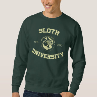 Moletom Sweatshirt da Universidade Sloth - Forest Green
