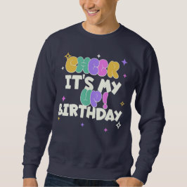 MOLETOM SWEATSHIRT DE ANIVERSÁRIO DE HOMEM PARA ANIMAR 