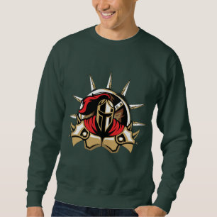 Moletom Sweatshirt de Guerreiro Espartano para Homens