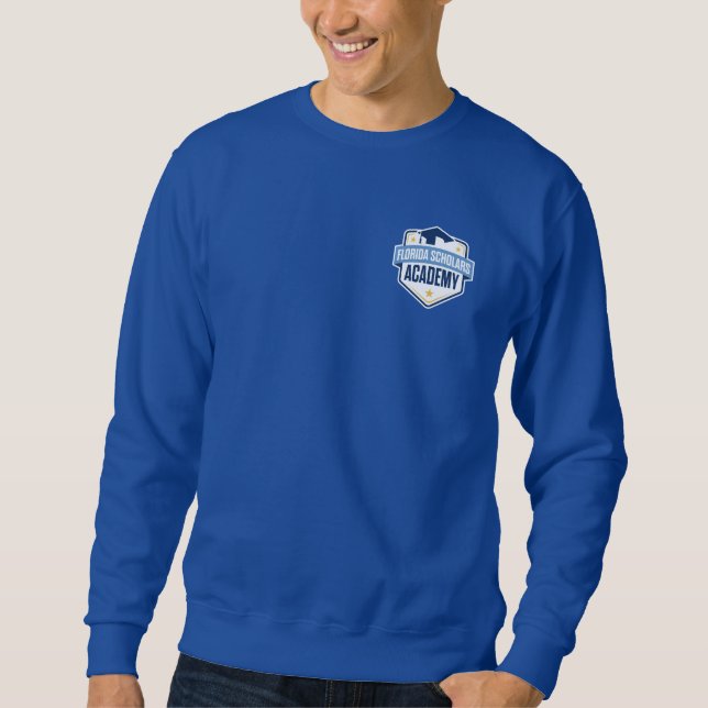 Moletom Sweatshirt dos Homens da Academia de Estudos da Fl (Frente)