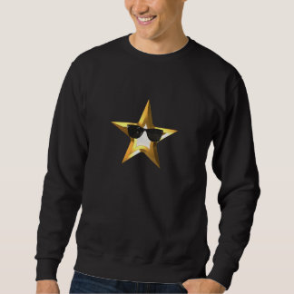 Moletom Sweatshirt Estrela com Frase Capturada