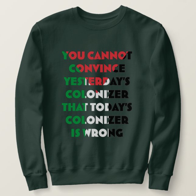 Moletom Sweatshirt Free Palestine - Save Gaza Sweatshirt (Frente do Design)