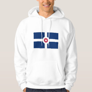 Moletom Sweatshirt Hooded com bandeira de Indianapolis, EU