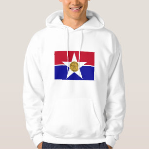 Moletom Sweatshirt Hooded com Flag de Dallas, EUA