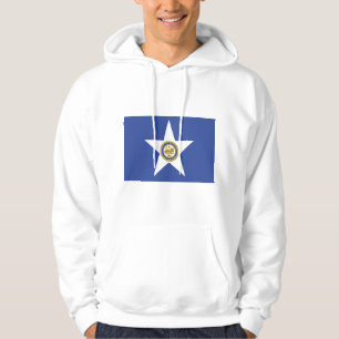 Moletom Sweatshirt Hooded com Flag de Houston, EUA