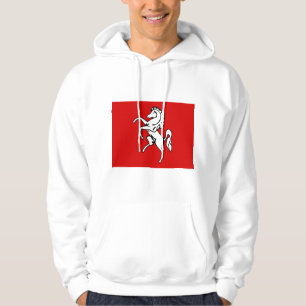 Moletom Sweatshirt Hooded com Flag of Kent, Inglaterra