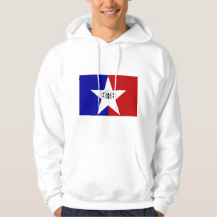 Moletom Sweatshirt Hooded com Flag of San Antonio, EUA