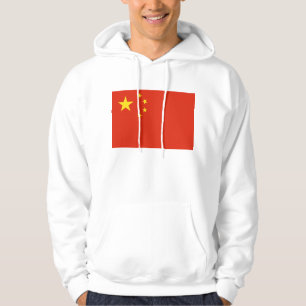 Moletom Sweatshirt Hooded com pavilhão da China