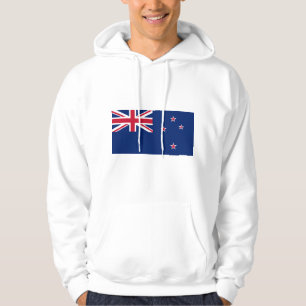 Moletom Sweatshirt Hooded com pavilhão da Nova Zelândia