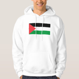Moletom Sweatshirt Hooded com pavilhão da Palestina