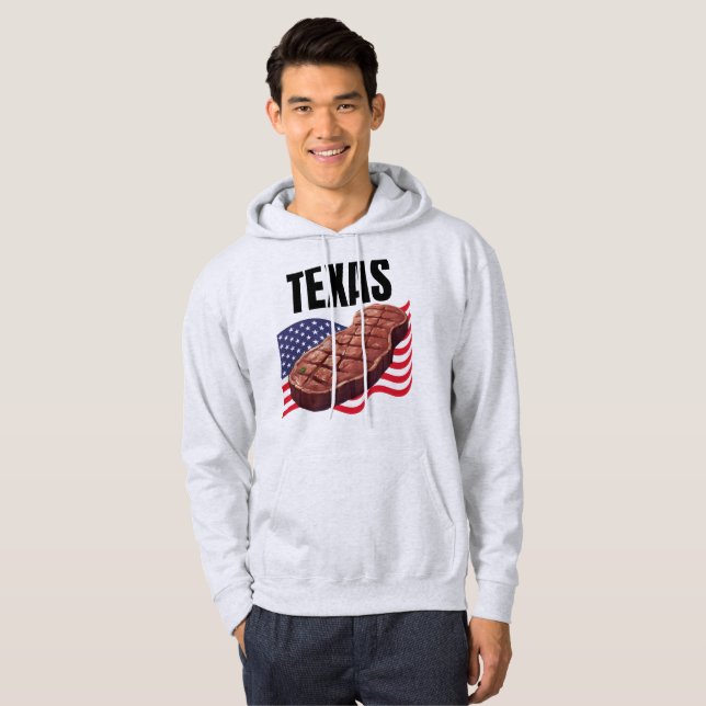 Moletom Sweatshirt Hooded Men do Texas (Frente Completa)