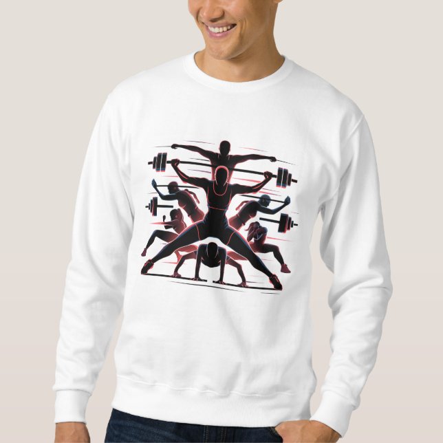 Moletom Sweatshirt, Hoodie - Sportive (Frente)