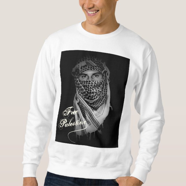 Moletom Sweatshirt Livre da Palestina (Frente)