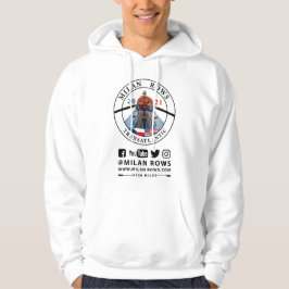 Moletom Sweatshirt Milan Rows com logotipo frontal