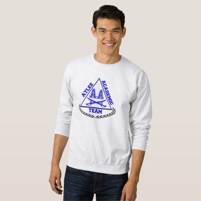 Moletom Sweatshirt Oficial da Equipe Acadêmica Atlee (Frente Completa)