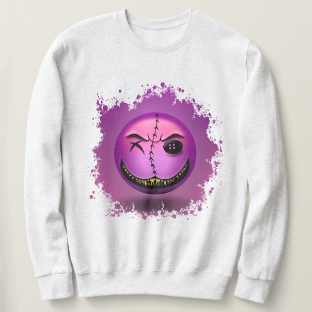 Moletom Sweatshirt Scarmoji (Frente do Design)