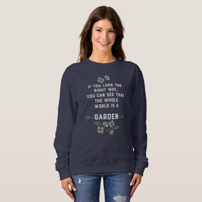 Moletom Sweatshirt The Secret Garden (Frente Completa)