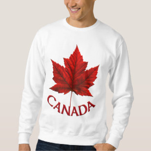 Moletom Sweet Canada Flag Souvenir Sweatshirt