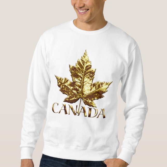 Moletom Sweet Canada Flag Souvenir Sweatshirt (Frente)