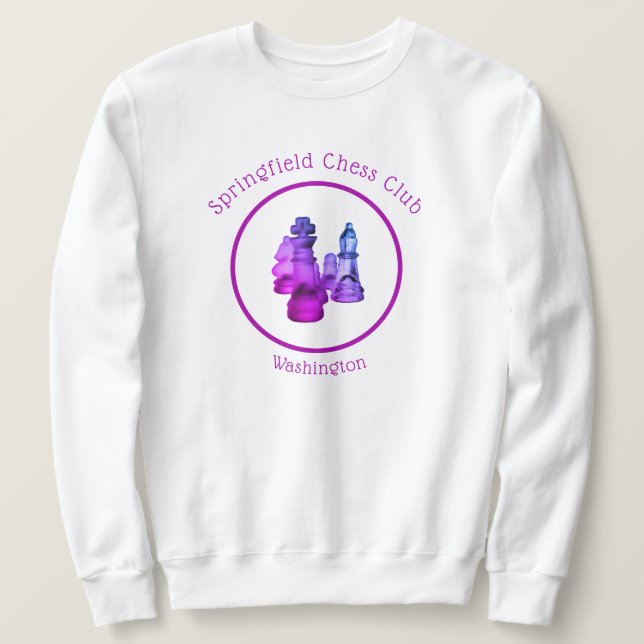 Moletom Sweet Chess Club (Frente do Design)