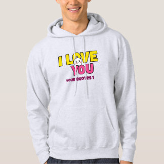 Moletom Sweet I Love You Graphic for Gifts and Apparel
