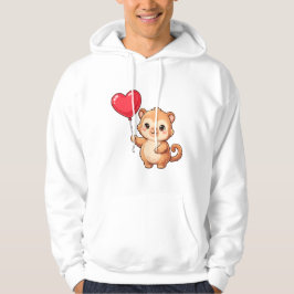 Moletom Sweetheart Monkey with Balloon valentine