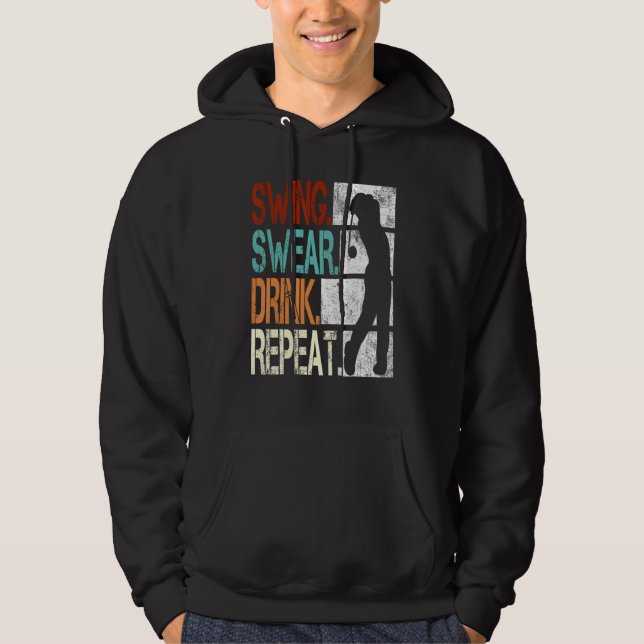 Moletom Swing Swear Drink Repetir Golf 1 (Frente)