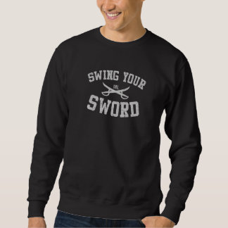 Moletom SWING YOUR SWORD Men & Women Apparel Distressed Mi