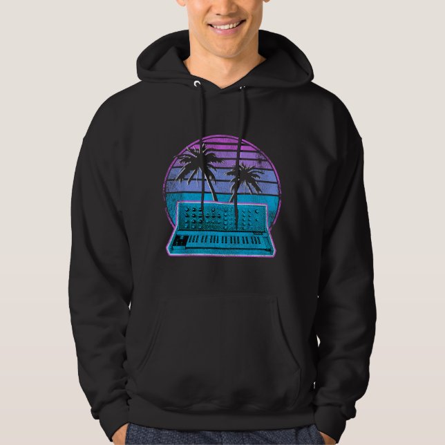 Moletom Synthwave Vintage Retrowave Pastel Góthico Analógi (Frente)