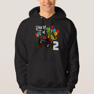 Moletom T Rex Dinossaur Monster Truck Aniversário Para Rap