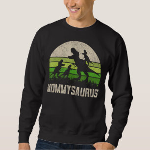 Moletom T Rex Mommysaurus Funny Dino Mãe Dinossauro 4 Cria
