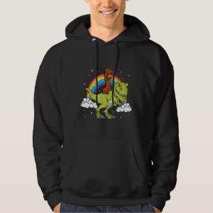 Moletom T Rex Riding Dachshund Dog Amp Presente