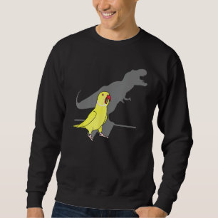 Moletom T-rex Ringneck Amarelo da Índia, memórias de Birb