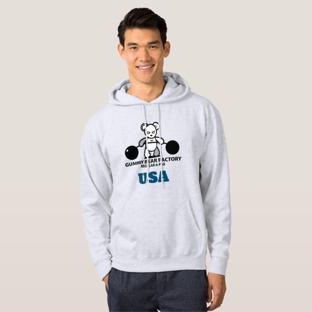 Moletom T-Shirt da Fábrica do Urso Gummy (Frente Completa)
