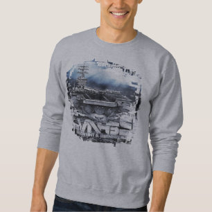 Moletom T-shirt de Dwight D. Eisenhower do porta-aviões