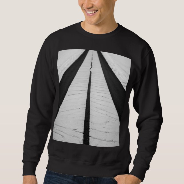 Moletom T-Shirt de Elementos de Abstrato Modernos (Frente)