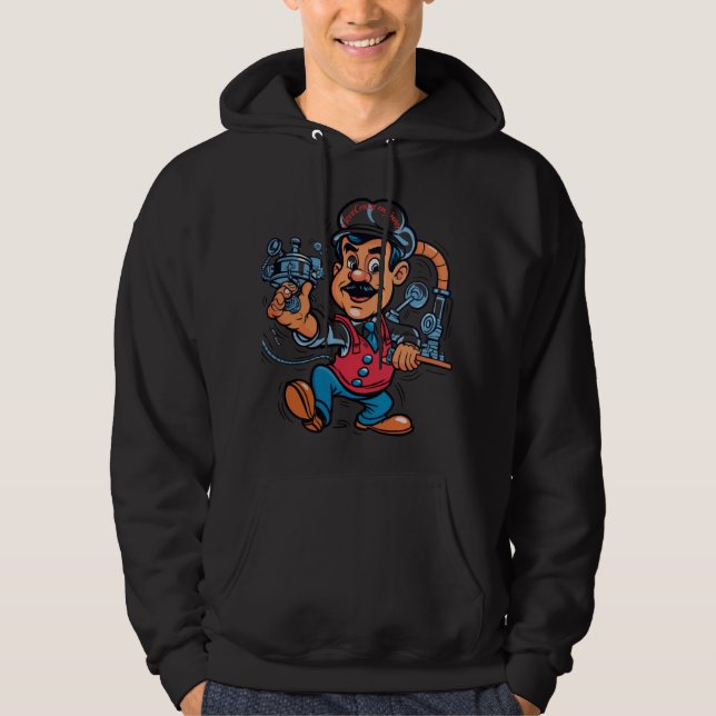 Moletom T-Shirt eu adoro engenheiro louco (Frente)