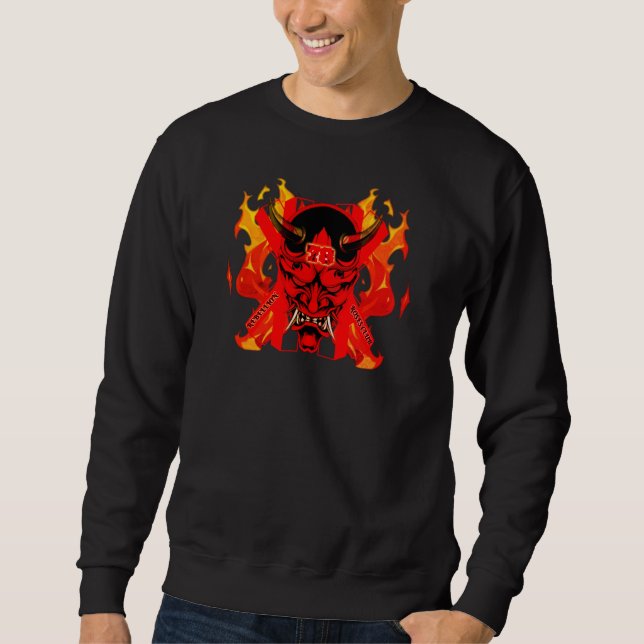 Moletom T-Shirt Evil Samurai  (Frente)