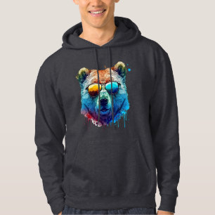 Moletom T-Shirt Gráfico De Formas De Urso legal