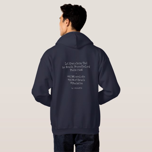 Moletom T-Shirt Hoodie (Parte Traseira Completa)