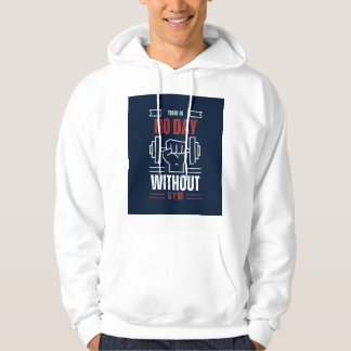 Moletom T-Shirt Hoodie for Gym Lovers