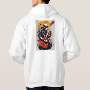 Moletom T-shirt rockstar Rebel: Caveira Icônica e Crossbon