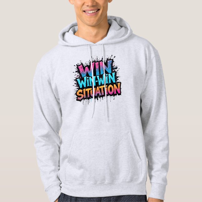 Moletom T-Shirt Situação Win-Win (Frente)
