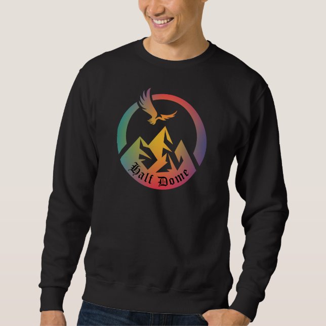 Moletom T-Shirt Sunset De Meia Dome Hike (Frente)