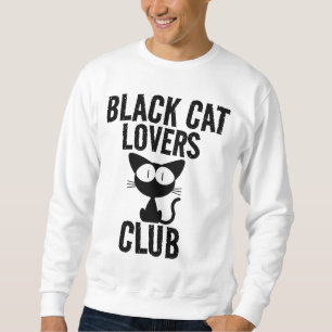 Moletom T-Shirts CLUB CLUB DE AMANTES DE GATO NEGRO